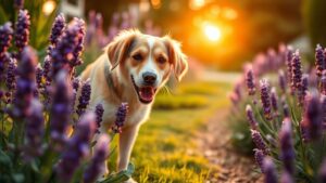 dogs and lavender safety