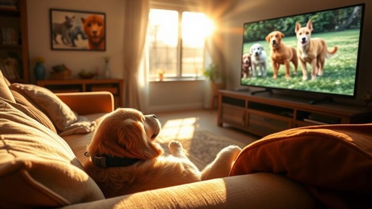 dogs enjoy watching tv