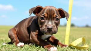 pitbull puppy size estimate