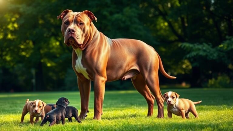 xxl pitbull size range